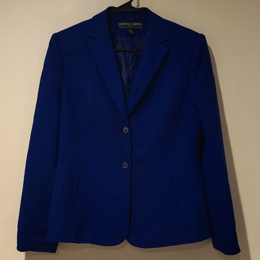 Kasper & Company ASL Blue Jacket
